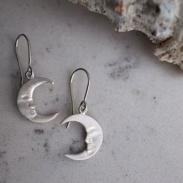 "Mångubbar" örhängen i silver