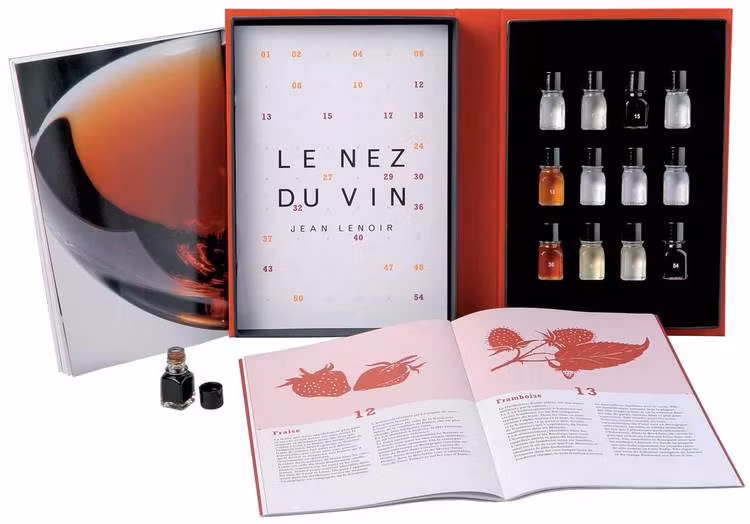 doftaromer vinprovning nez du vin röda viner vinaromer