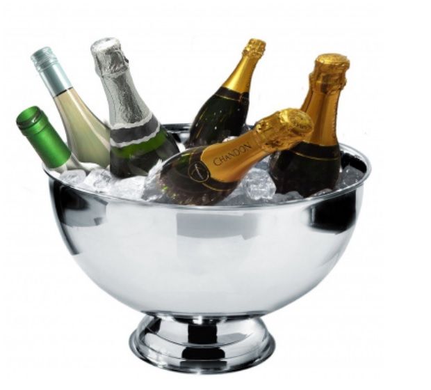 Champagnekylare för 6 flaskor