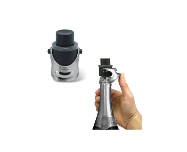 Champagnekork med pump