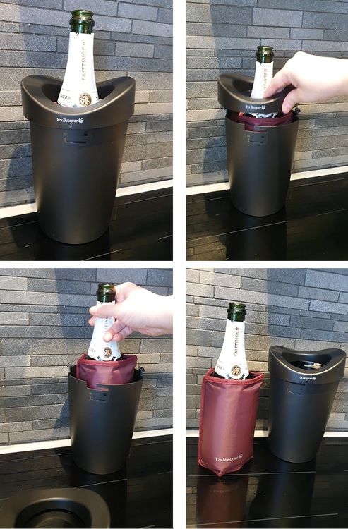 Vinkylare i plast med kylpåse