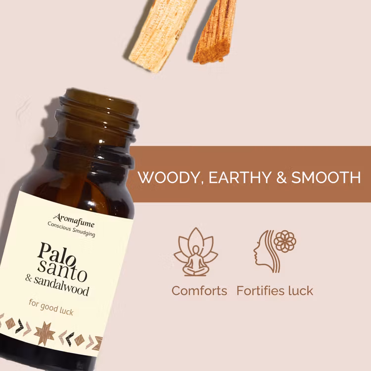 Aromafume Palo Santo & Sandalwood – doftprofil och inspiration