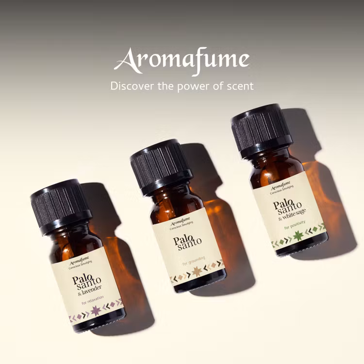Aromafume Palo Santo & Cinnamon – inspirationsbild för aromadiffusion