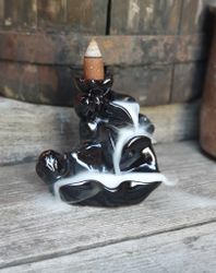 Satya - White Musk, rökelsekoner backflow