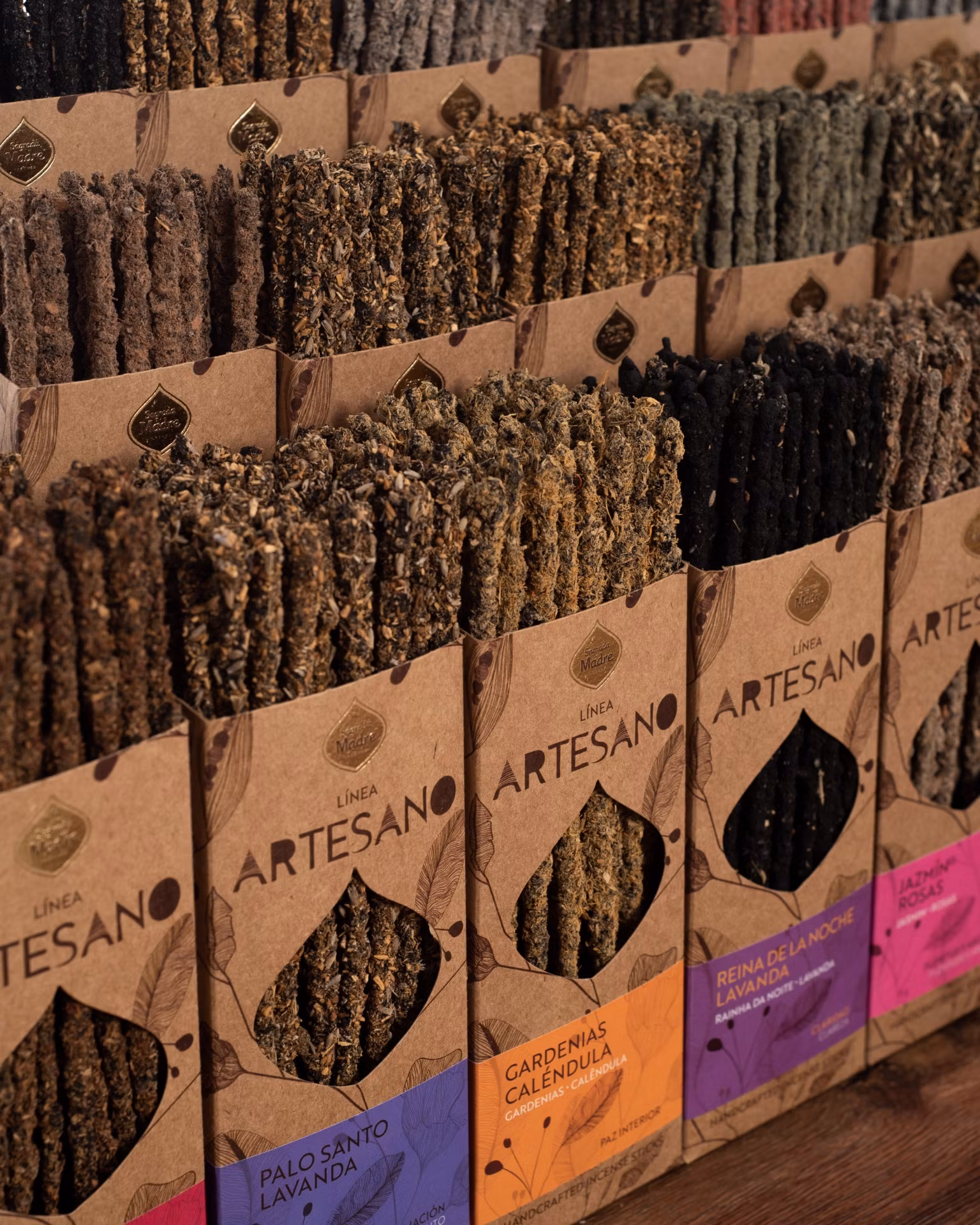 Sagrada Madre Artesano x 1 line - Palo Santo med Vanilj, rökelsepinne styckvis