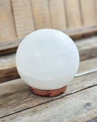 Himalaya Saltkristall, lampa vit klot -30% p.g.a. skada/annat