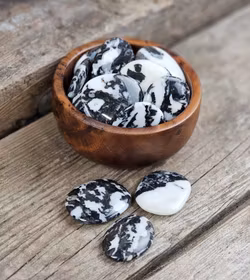 Zebrajaspis platta, touchstone -50% fyndhörnan B-kvalité/sprickor