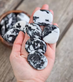 Zebrajaspis platta, touchstone -50% fyndhörnan B-kvalité/sprickor