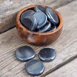 Hematit platta, touchstone -30% fyndexemplar mindre storlek
