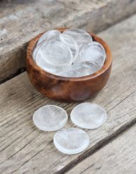 Bergkristall platta, touchstone -30% fyndexemplar mindre storlek
