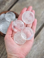 Bergkristall platta, touchstone -30% fyndexemplar mindre storlek