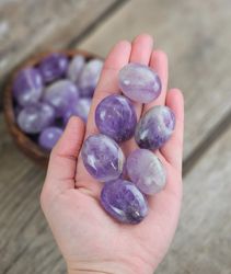 Ametist, mini touchstone -30% naggade fyndhörnan