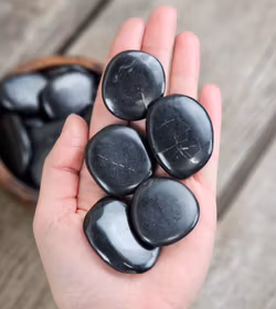 Shungit platta, touchstone -30% fynd mindre storlek