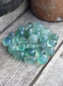 Grön Fluorit, cuddlestone -20% fynd NAGG