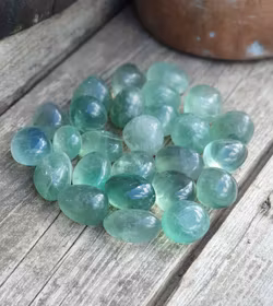 Grön Fluorit, cuddlestone -20% fynd NAGG