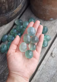 Grön Fluorit, cuddlestone -20% fynd NAGG