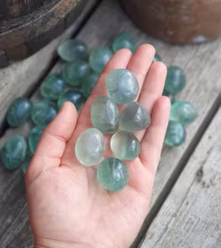 Grön Fluorit, cuddlestone -20% fynd NAGG