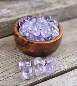 Ametist, extra klar trumlad -20% fynd ljusa / svaga färger