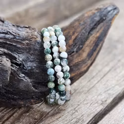 Trädagat, armband 6mm runda pärlor -30% med vinröda/bruna inslag