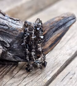 Rökkvarts, chipsarmband -10% extra stor lite lägre kvalité/större storlek