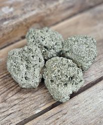 Pyritkluster, extra stor -20% fynd lite mindre glitter