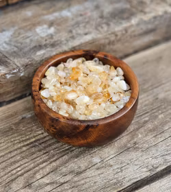 Citrin, små trumlade -70% rabatt B-kvalité