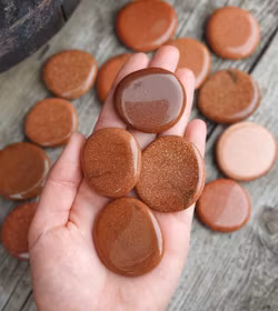 Guldfluss platta, touchstone -30% fynd (Obs! Syntetisk!) ev.skiljer sig i färg/form