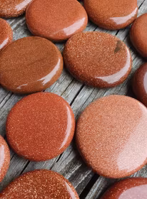 Guldfluss platta, touchstone -40% fynd (Obs! Syntetisk!)