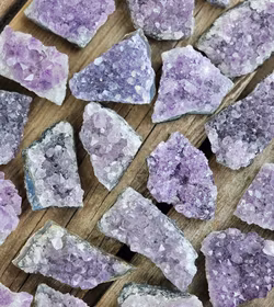 Ametistkluster, mellan -40% fynd / naggade