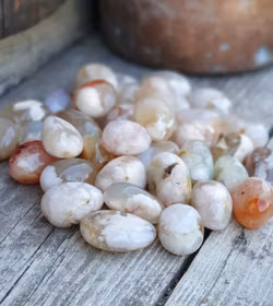 Blomsteragat, trumlade -30% fynd mindre mönster!