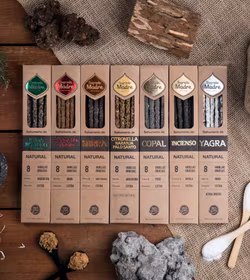 Sagrada Madre Natural line - Vit Salvia, rökelsepinnar