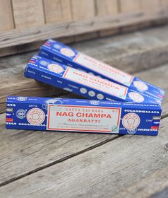 Satya - Nag Champa, rökelsepinnar i storpack bulk