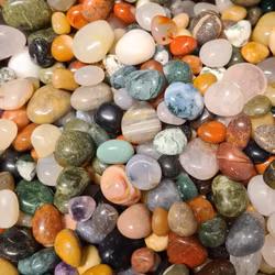 Mega-mix med trumlade stenar (500 gram)