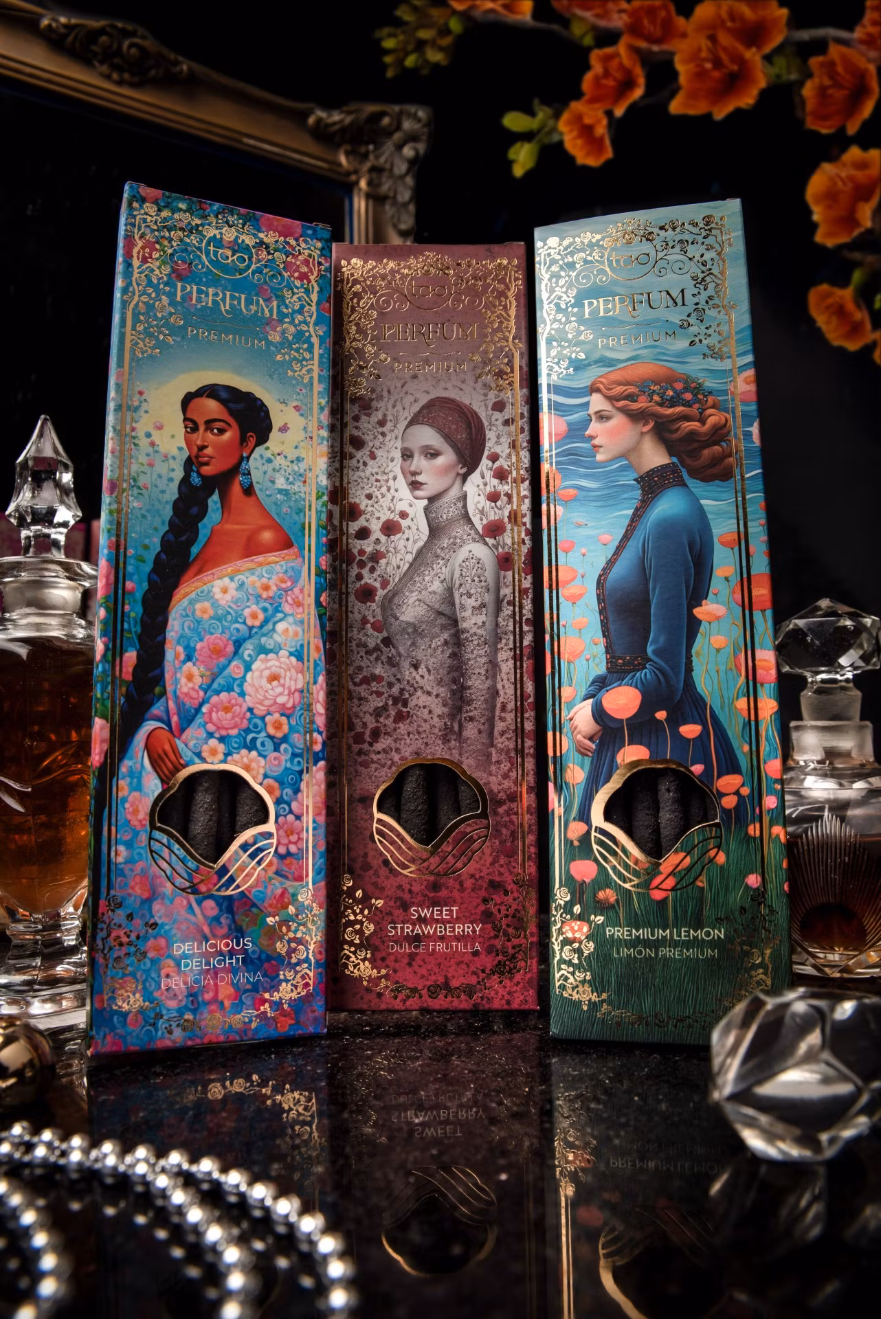 Sagrada Madre - TAO Premium Sweet Strawberry, rökelsepinnar