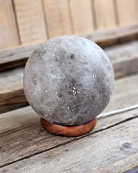 Himalaya Saltkristall, lampa svart klot -30% p.g.a. skada