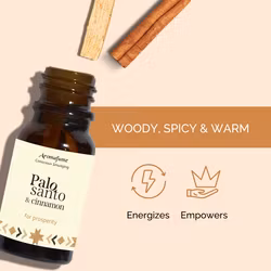 Aromafume – Palo Santo & Cinnamon, eterisk oljeblandning 10 ml