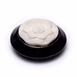 Aromasten Lotus – doftspridare för eteriska oljor, Svart