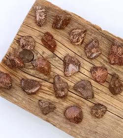 Stjärnjaspis, trumlade -30% fynd mindre / större / andra former / andra mönster