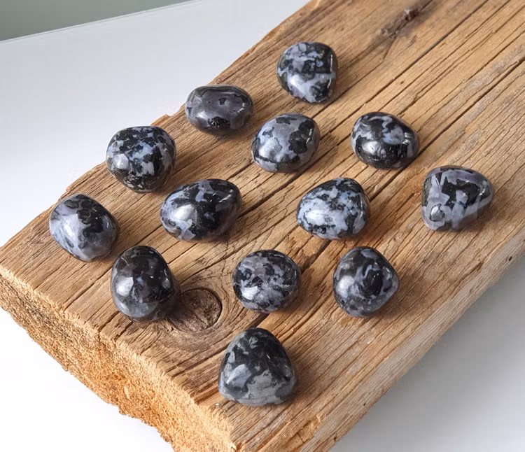Indigo Gabbro (Mystic Merlinit), stor trumlad