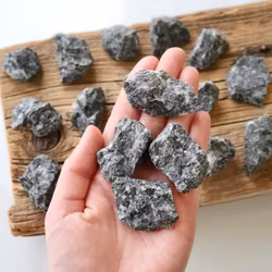 Indigo Gabbro (Merlinit), rå