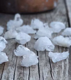 Bergkristallkluster, mini -15% utgående