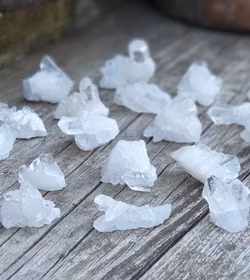 Bergkristallkluster, mini -15% utgående