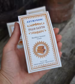 Ayurvedic - Palo Santo, rökelsekoner backflow