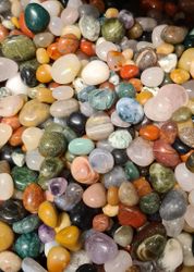 Mega-mix med trumlade stenar (250 gram)