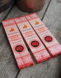 Ayurvedic - Rose, rökelsepinnar