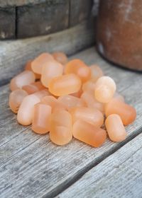 Orange/Rosa Selenit, trumlad