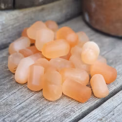 Orange/Rosa Selenit, trumlad