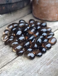 Rökkvarts, trumlad rund