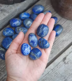 Lapis Lazuli, cuddlestone -40% fynd B-kvalité