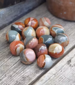 Polykromjaspis, cuddlestone -20% fynd utgående